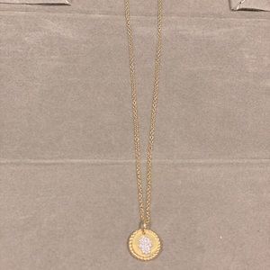 David Yurman Cable Collection Hamsa necklace